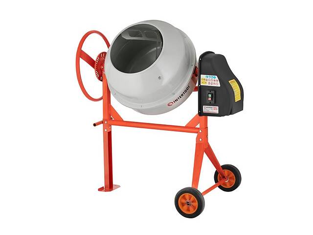 Бетоносмеситель 550 Вт, 120л, 24-29 об/мин Intertool DT-9120