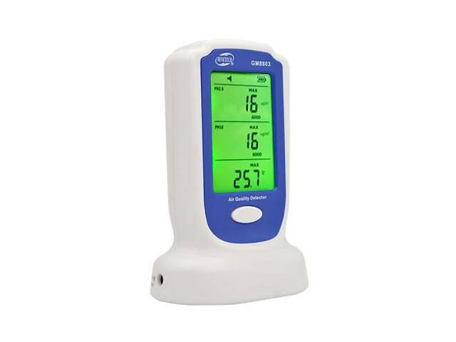 Газоанализатор Benetech датчик качества воздуха PM2,5.PM10, 0-50°C (GM8803)