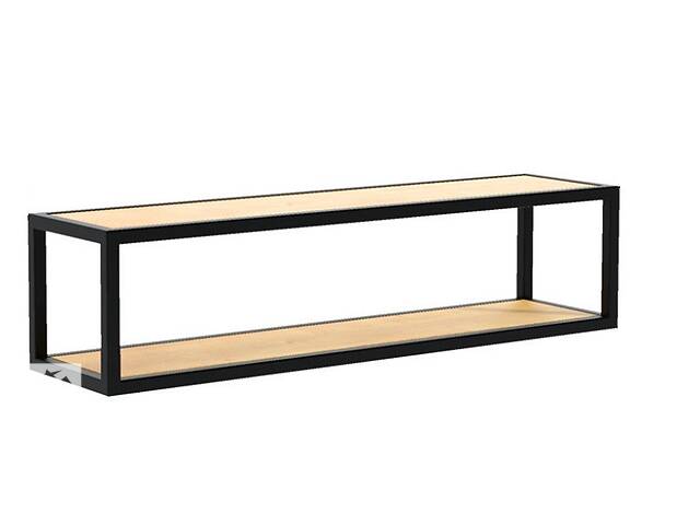 Навесная - Настенная Полка в стиле LOFT (Wall Shelf - 12)