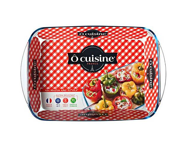 Прямоугольная форма для запекания 4,6 л 40.5х27х7 см O Cuisine 240ВС00