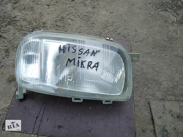 купить бу Б/у фара для Nissan Micra К-11 правая (есть деффекты) в Ковеле