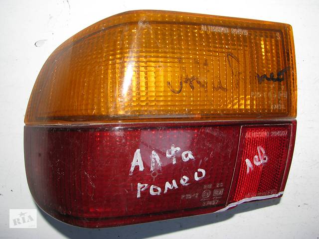  Б/у фонарь задний л Alfa Romeo Alfasud хб 1980-1983, 537.424, 537.425, ALTISSIMO 328890, 328891- объявление о продаже  в Броварах