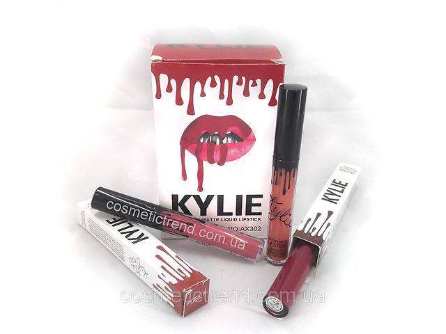 Помада для губ матовая жидкая Kylie matte Кайли 12 цветов