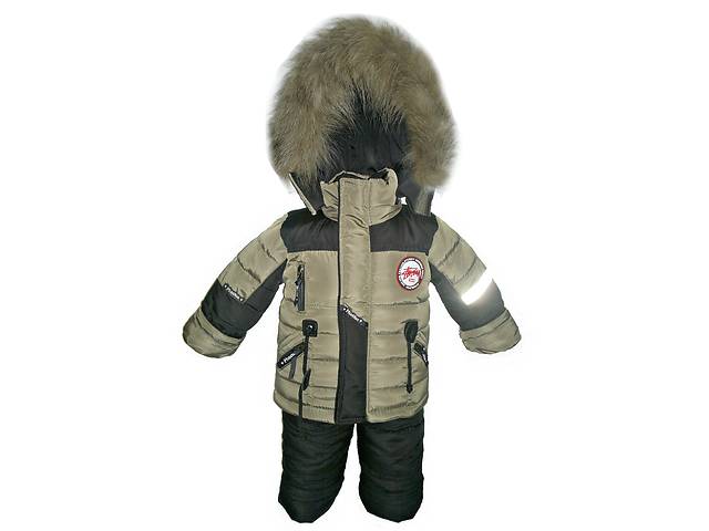 Зимний комбинезон на мальчика 1,5 - 6 лет турецкие ткани