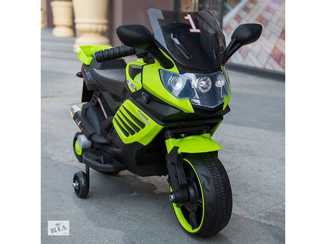 Эл-мобиль Т-7210 GREEN мотоцикл 6V4.5AH мотор 1*15W 77*38*50