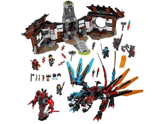Конструктор Бела Нинзя 10584 Bela Ninja кузница дракона нинзяго Ninjago
