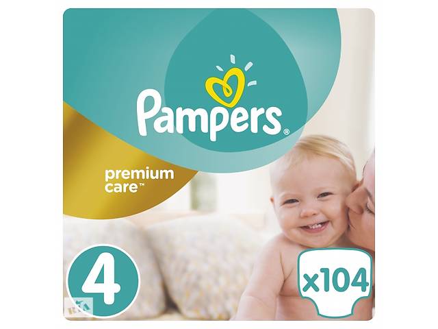 Подгузники Pampers premium care MEGA BOX