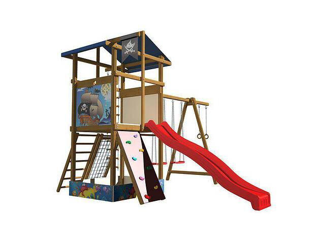 Детская игровая площадка для улицы / двора / дачи / пляжа SportBaby-10 SportBaby