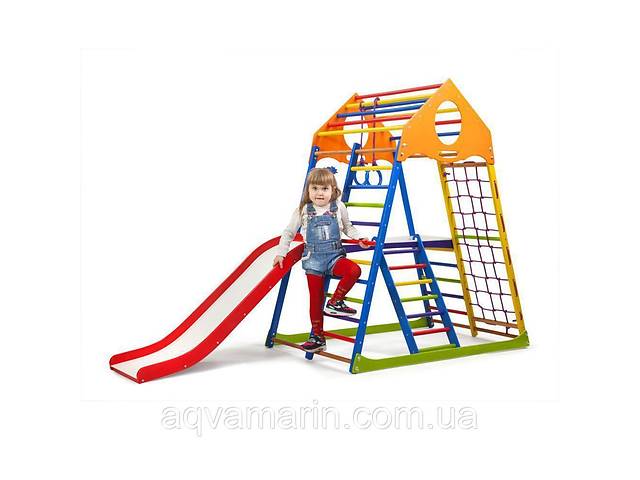 Детский спортивный комплекс KindWood Color Plus 2 SportBaby