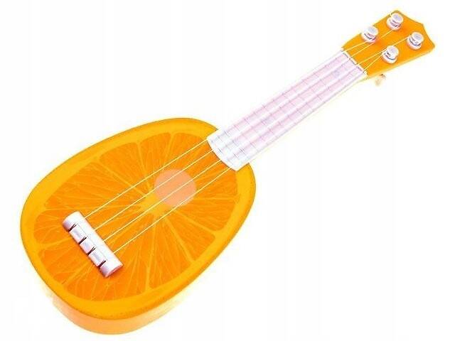  Гітара іграшкова Fan Wingda Toys 819-20, 35 см (Апельсин)- объявление о продаже  в Одессе