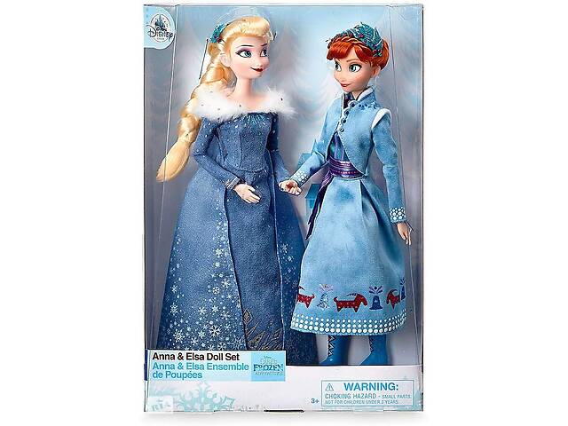 Кукла Disney Анна и Эльза, приключение Олафа 30 см - Disney Frozen, Disney Anna and Elza Olaf's Adventure