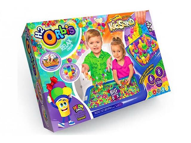 Набор для творчества Danko Toys BIG CREATIVE BOX H2Orbis на украинском (ORBK-01-01U)