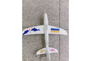 Самолет-планер с красками 606