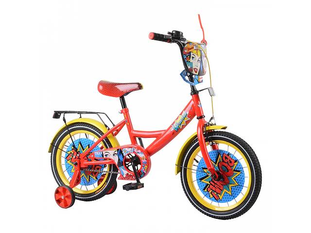 продам Велосипед двухколесный Tilly Wonder 16" красно-желтый бу в Киеве продам Велосипед двухколесный Tilly Wonder 16" красно-желтый бу в Киеве