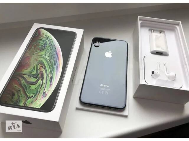 Apple IPhone Xs Max 64/256GB BLACK Neverlock Новый Запечатанный!