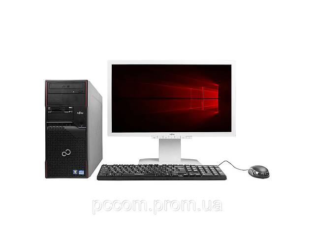 Системный блок Fujitsu Celsius W420 Intel Core I3 3220 4GB RAM 500GB HDD + Монитор Fujitsu B23T-6