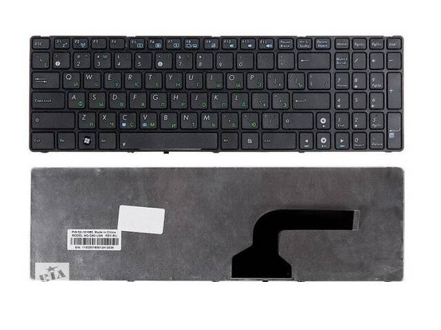 Клавиатура для ноутбука Asus A52, K52, X54, N61, P53, X54 (островные кнопки) RU черная новая