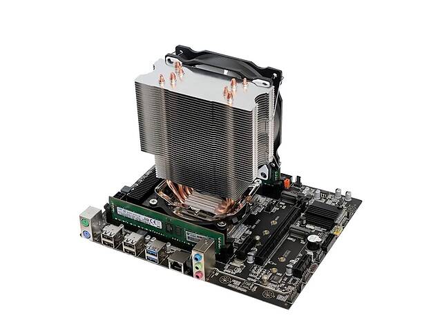 Комплект: материнская плата X99-V202 / Intel Xeon E5-2660 v3 (10 (20) ядер по 2.6 - 3.3 GHz) / 16 GB DDR4 / Кулер SNO...