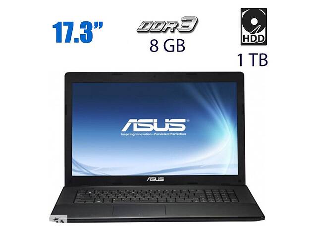 Ноутбук Asus X75A Black / 17.3