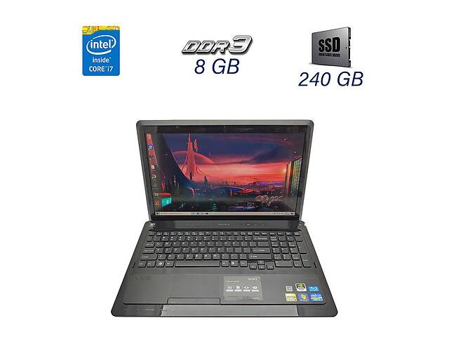Ноутбук Б класс Sony VAIO VPC-F215FX Black / 16
