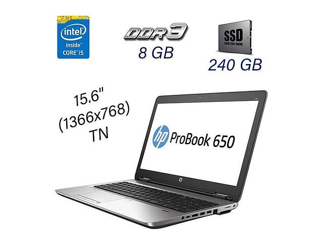 Ноутбук HP ProBook 650 G1 / 15.6