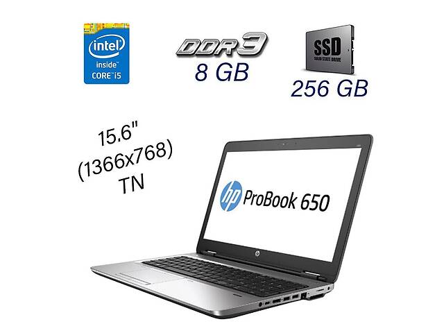Ноутбук HP ProBook 650 G1 / 15.6