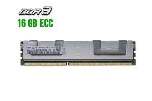 Серверная оперативная память Samsung / 16 GB / 4Rx4 PC3L-8500R / DDR3 ECC / 1066 MHz