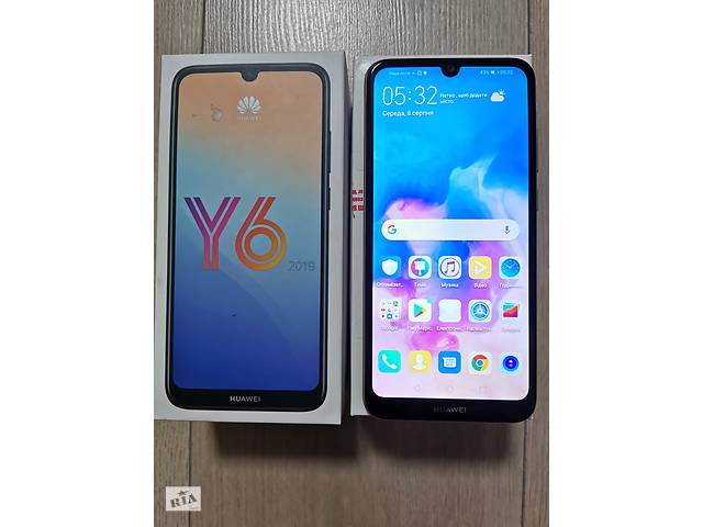 Смартфон Huawei Y6 2019 (MDR-LX1) Amber Brown dual sim