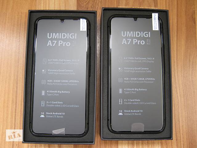 Смартфон UMIDIGI A7 Pro 4/64Gb, (Новинка 2020 года!)