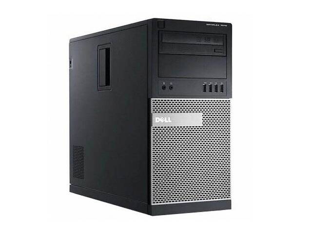 Системный блок Dell 7010 Tower / Intel Core i3-3240 (2 (4) ядра по 3.4 GHz) / 4 GB DDR3 / 250 GB HDD / Intel HD Graph...