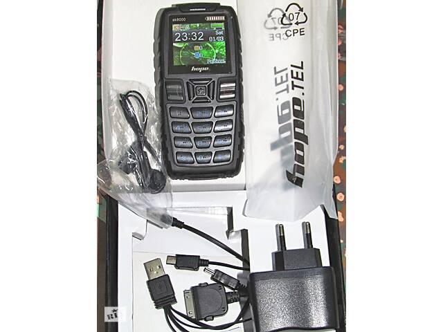Телефон повербанк AK8000 HOPE - 2 Sim 5000 mAh очень громкий звук
