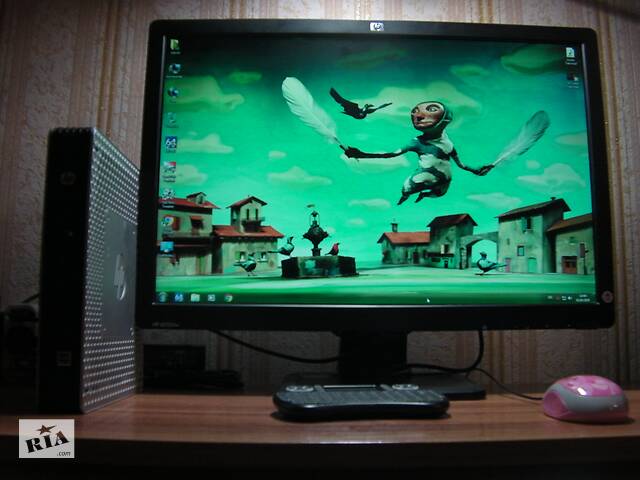 Тонкий Клиент / Неттоп HP Т610 AMD G-T56N 2x1.66ГГц 4ГБ/32ГБ HP SSD AMD Radeon HD6320 Видео Новое HP 65-Вт З/У из США