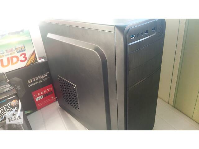 Игровой Компьютер, 6 Ядер 3.8 Ghz, 12GB ОЗУ, RX 570 4GB, 1.5TB HD