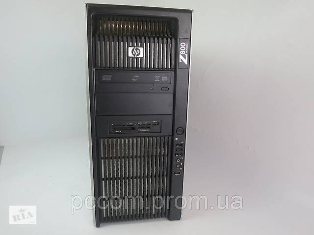 Z800 2 четырех ядерных Intel Xeon E5630 2.53GHz 32GB RAM 2x500HDD