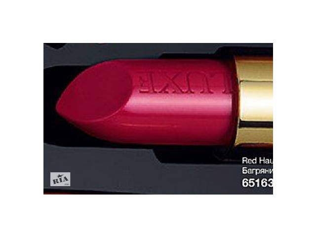 Увлажняющая губная помада Avon LUXE Красный аметист