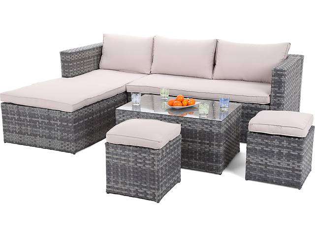 Набор садовой мебели AMALFI GRANDE GREY BEIGE. Под заказ.