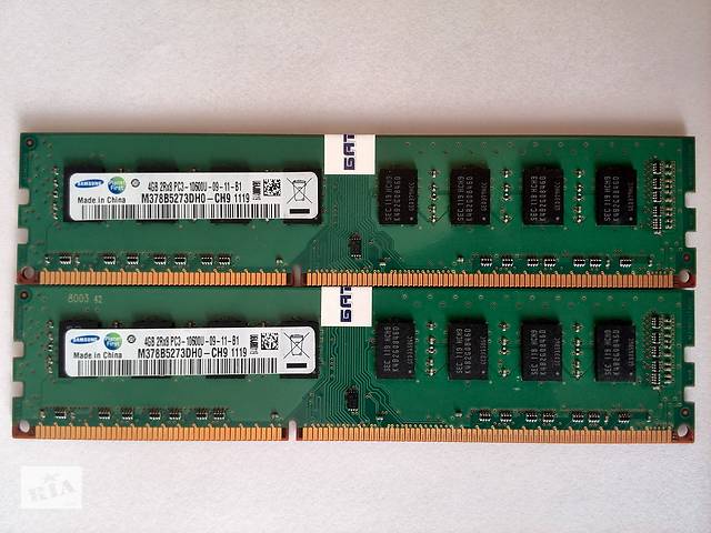 DDR3 4GB PC3 1333/10600 гарантия, парные/одинаковые