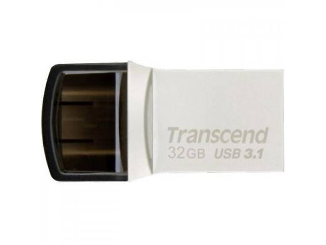 Флешка Transcend 32GB JetFlash 890S Silver USB 3.1 (TS32GJF890S)