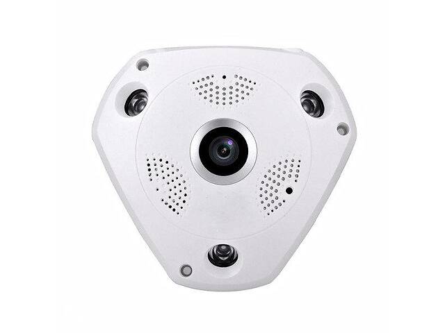 IP камера панорамная потолочная MicroSD Спартак VR360-WIFI-A13 Белый (005789)