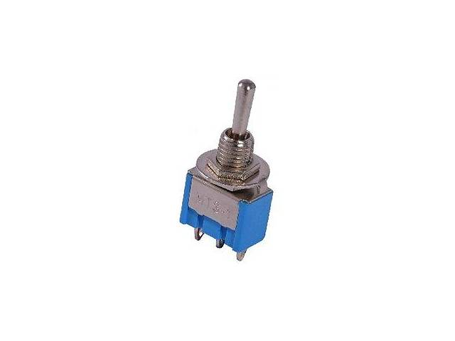 Тумблер MTS-102 (ON-ON), 3-х контактный, 3A, 250VAC (Тип 2)