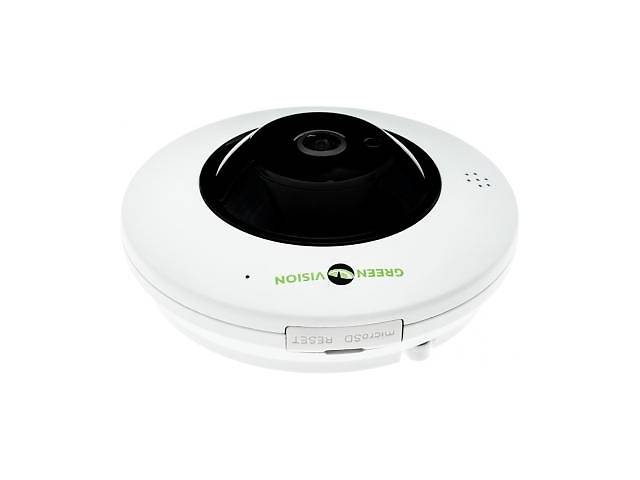 Камера видеонаблюдения GreenVision GV-075-IP-ME-DIА20-20 (360) POE (6597)