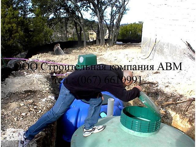 Канализация дома из железобетонных колец