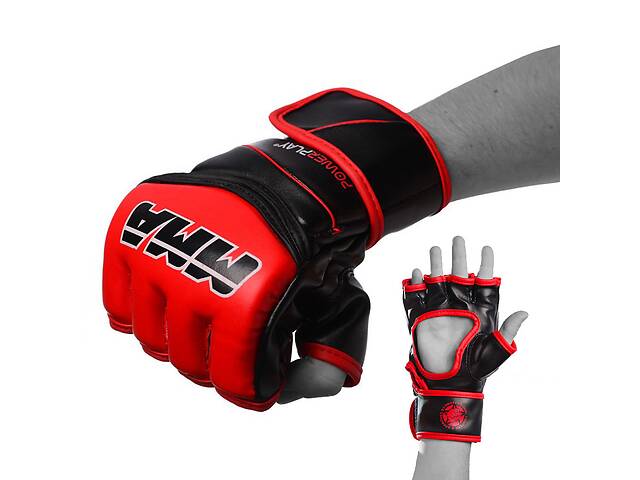 Перчатки для Mma PowerPlay красные S 3055 SKL24-238249