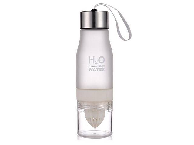 продам Спортивная туристическая бутылка для воды H2O с соковыжималкой 650 мл Белая (333383) бу в Киеве продам Спортивная туристическая бутылка для воды H2O с соковыжималкой 650 мл Белая (333383) бу в Киеве