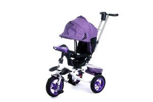 Велосипед Baby Trike 3-х колёсный 6595 Фиолетовый с ключем зажигания