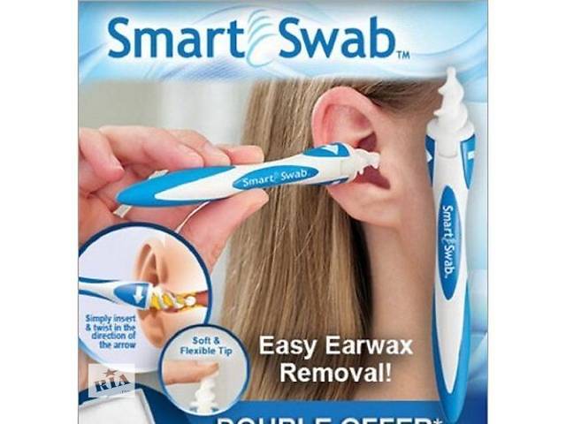 Киев.Ухочистка Smart Swab, прибор для чистки ушей Смарт Своб