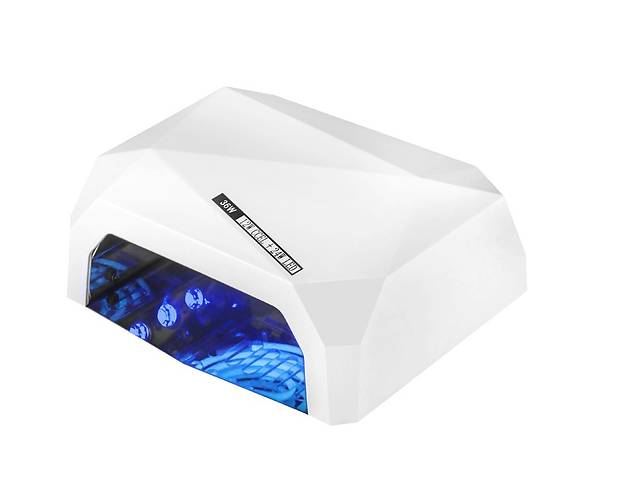 Лампа для наращивания ногтей Lamp Diamond 36W LED+CCFL Белый
