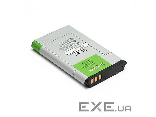 Аккумулятор PowerPlant Nokia 6019, 6255 (BL-6C) 1050mAh (DV00DV6029)