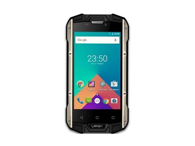 Мобильный телефон Sigma X-treme PQ17 Dual Sim Black-Yellow (4827798373910)
