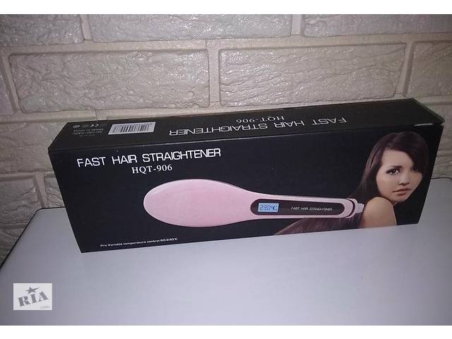 Электрическая расческа выпрямитель FAST HAIR STRAIGHTENER HQT-906